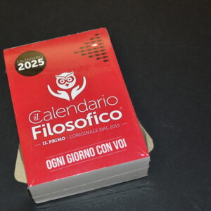 CALENDARIO FILOSOFICO 2025 - A6 con supporto in cartone